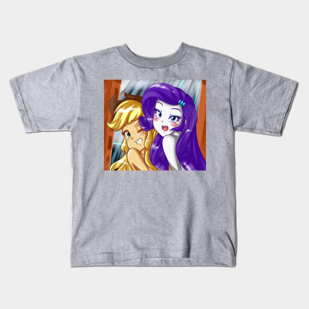 BEST FRIENDS Kids T-Shirt by Trainerbang